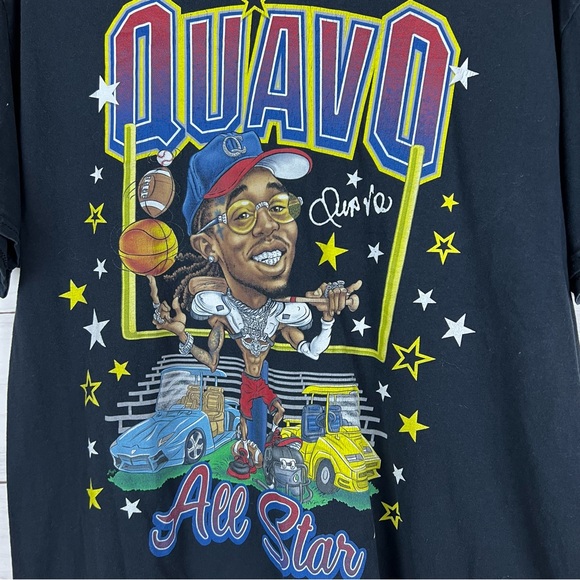 Quavo Huncho Rap T-Shirt Large - Picture 2 of 5